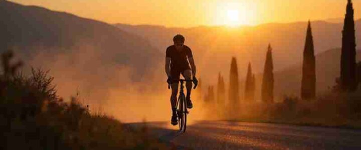 11 Reasons to Embrace Morning Cycling for Gran Fondo Success, Concept art for illustrative purpose, tags: ciclisti uscite mattutine le - Monok